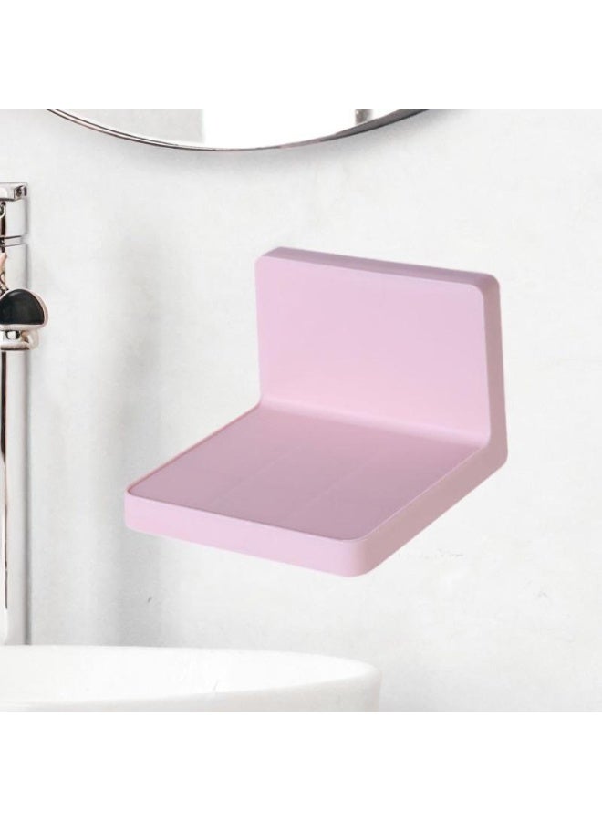 Mordely Multifunction Wall Mounted Storage Rack Self-Adhesive No-Drill Shelves Wall Organizer for Kitchen Bathroom Self-Adhesive Soap Sponge Holder - Image 2